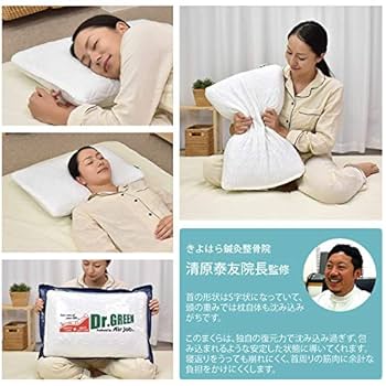 Amazon｜[ねむりの部屋] 枕 まくら ドクターグリーン Dr.Green